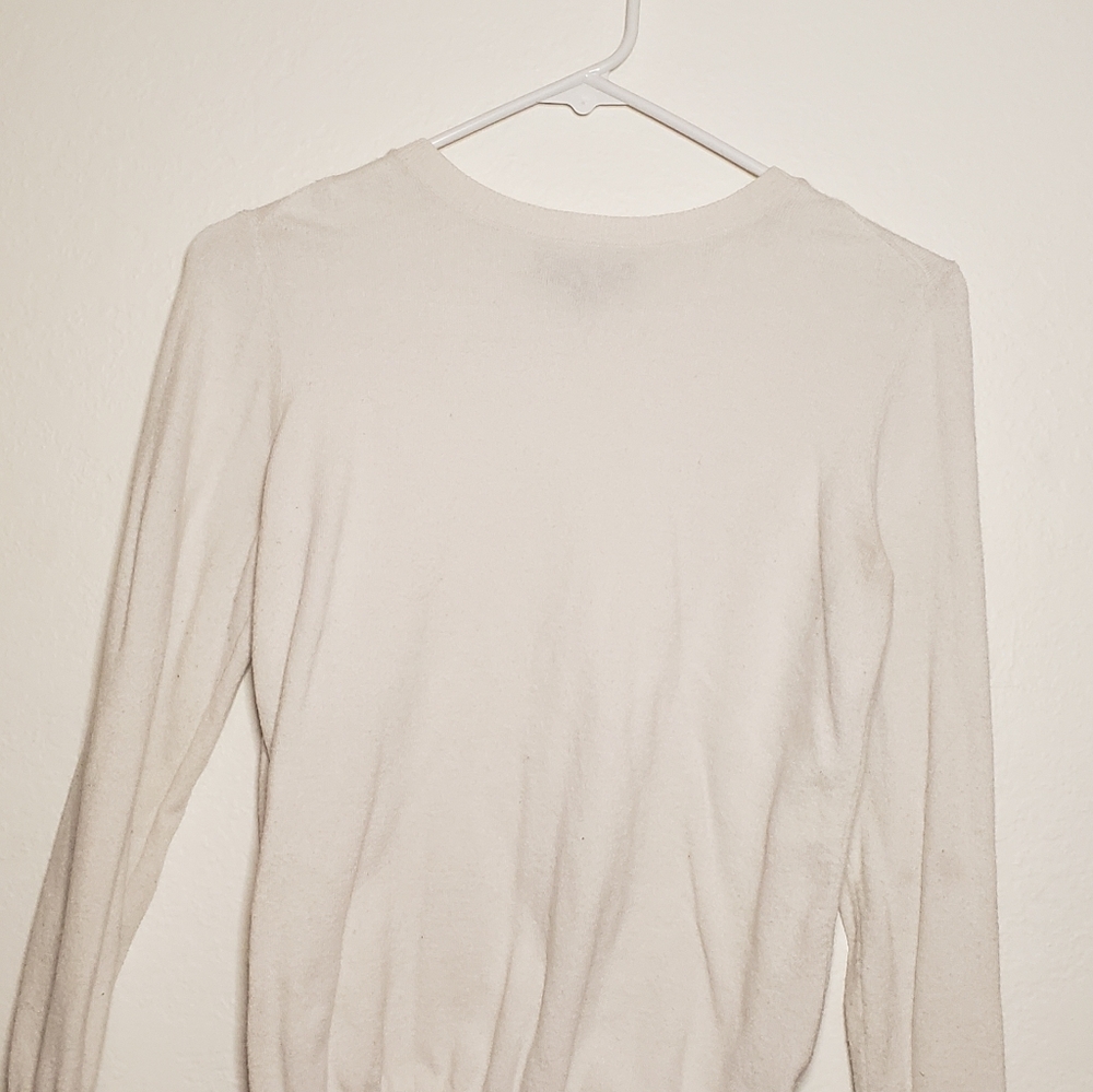 White sweater
